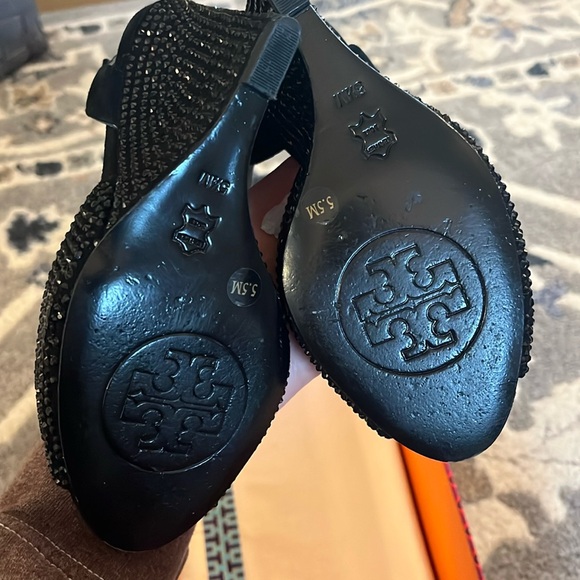 Tory Burch - Black Lila Wedge - Picture 3 of 6